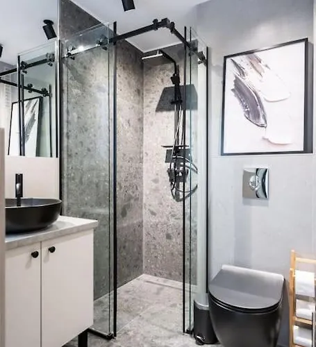 公寓 Amazing Terrace Bright - Amzei Square 布加勒斯特